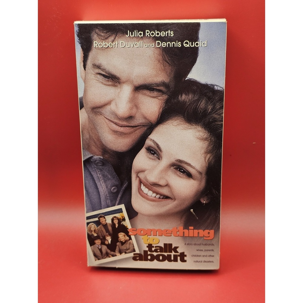 Something to Talk About VHS‎ VCR Tape 105 Minute Movie 1996 Video Julia Roberts